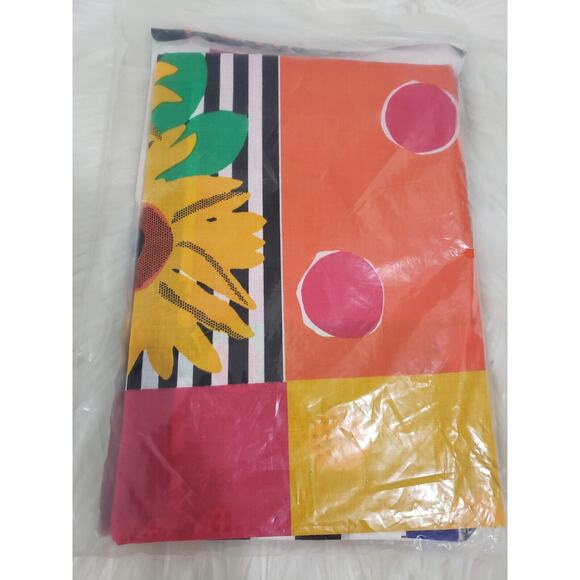 GORGEOUS BNIB MARY QUANT Vintage 1980s Pareo Beach Wrap/Sarong mod mom retro mia - Picture 5 of 8